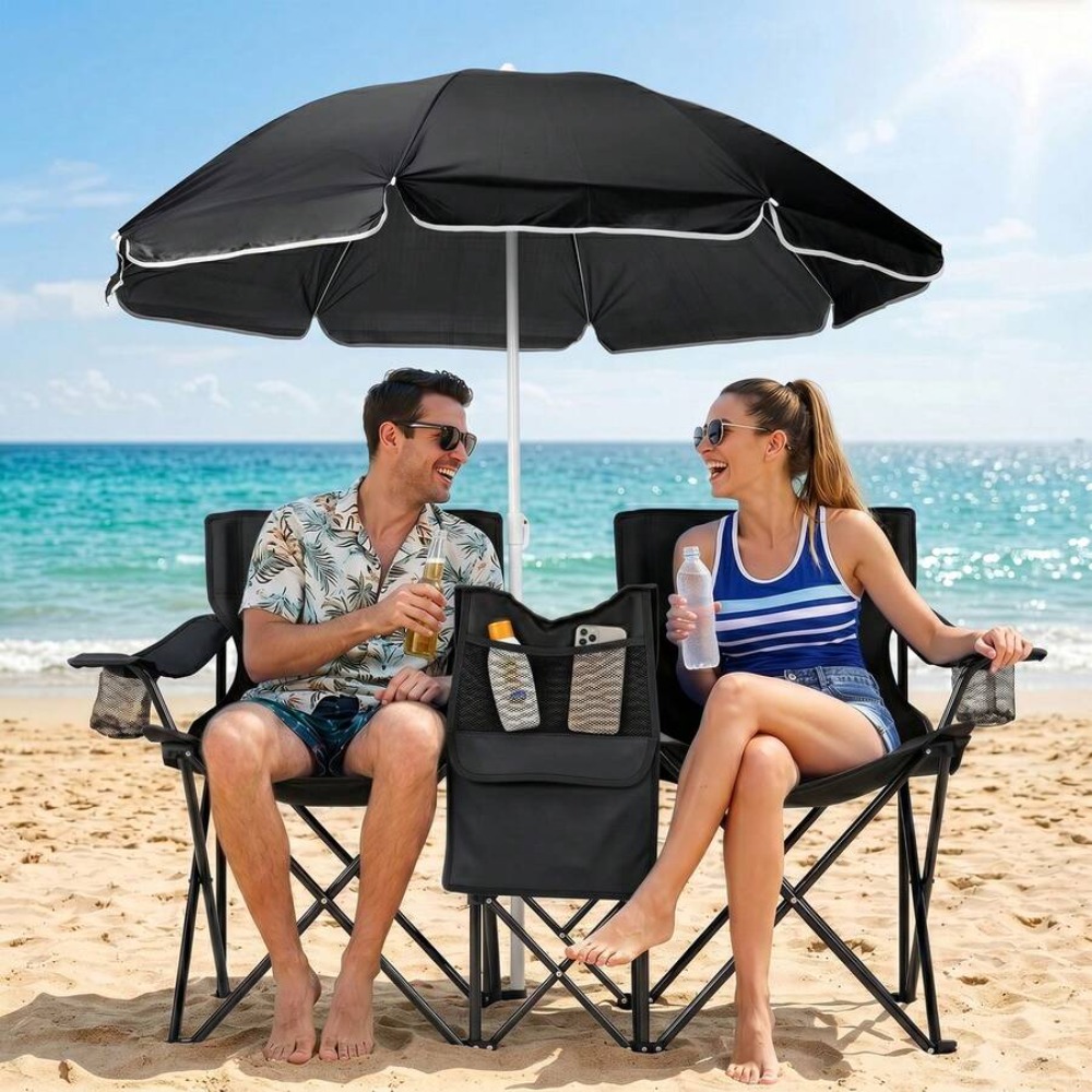 Двухместное складное рыболовно – обзор и цена Outdoor Sports Umbrella
